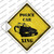 Police Car Xing Wholesale Novelty Diamond Sticker Decal