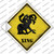 Multi-Headed Dragon Xing Wholesale Novelty Diamond Sticker Decal