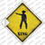 Cowboy With Pistol Xing Wholesale Novelty Diamond Sticker Decal