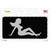 Mud Flap Girl Sillouette Wholesale Novelty Sticker Decal