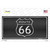 Route 66 Shield Black Wholesale Novelty Sticker Decal