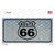 Route 66 Shield Diamond Wholesale Novelty Sticker Decal