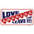 Love America Or Leave It Wholesale Novelty Sticker Decal