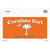 Carolina Girl Orange Wholesale Novelty Sticker Decal