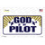 God Is My Pilot Vanity Wholesale Novelty Sticker Decal