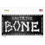 Bad To The Bone Skull Wholesale Novelty Sticker Decal