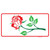 Rose White Wholesale Novelty Sticker Decal