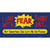 I Live With Fear Wholesale Novelty Sticker Decal
