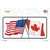 United States Canadian Flag Wholesale Novelty Sticker Decal