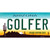 Golfer Arizona Wholesale Novelty Sticker Decal