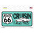 Route 66 Retro Cruisin Wholesale Novelty Sticker Decal