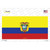 Ecuador Flag Wholesale Novelty Sticker Decal