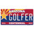 Arizona Centennial Golfer Wholesale Novelty Sticker Decal