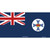 Queensland Flag Wholesale Novelty Sticker Decal