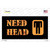 Need Head Wholesale Novelty Sticker Decal