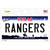 Rangers Texas State Wholesale Novelty Sticker Decal