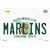 Marlins Florida State Wholesale Novelty Sticker Decal