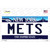 Mets New York State Wholesale Novelty Sticker Decal