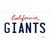 Giants California State Wholesale Novelty Sticker Decal