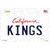 Kings California State Wholesale Novelty Sticker Decal