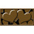 Brown Black Giraffe Brown Centered Hearts Wholesale Novelty Sticker Decal