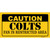 Caution Colts Wholesale Novelty Sticker Decal