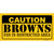 Caution Browns Wholesale Novelty Sticker Decal