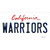 Warriors California State Wholesale Novelty Sticker Decal