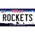 Rockets Texas State Wholesale Novelty Sticker Decal