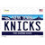 Knicks New York State Wholesale Novelty Sticker Decal