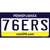 76ers Pennsylvania State Wholesale Novelty Sticker Decal