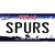 Spurs Texas State Wholesale Novelty Sticker Decal