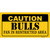 Caution Bulls Fan Wholesale Novelty Sticker Decal