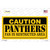 Caution Panthers Hockey Wholesale Novelty Sticker Decal