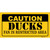 Caution Ducks Wholesale Novelty Sticker Decal