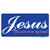 Jesus Blue Wholesale Novelty Sticker Decal