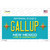 Gallup New Mexico Teal Wholesale Novelty Sticker Decal