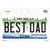 Best Dad Michigan State Wholesale Novelty Sticker Decal