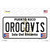 Orocovis Puerto Rico Wholesale Novelty Sticker Decal