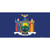New York State Flag Wholesale Novelty Sticker Decal