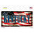 Kentucky on American Flag Wholesale Novelty Sticker Decal