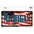 Michigan on American Flag Wholesale Novelty Sticker Decal