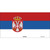 Serbia Eagle Flag Wholesale Novelty Sticker Decal