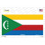 Comoros Flag Wholesale Novelty Sticker Decal