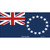 Cook Island Flag Wholesale Novelty Sticker Decal
