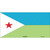 Djibouti Flag Wholesale Novelty Sticker Decal