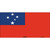 Samoa Flag Wholesale Novelty Sticker Decal