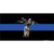 Thin Blue Line Police SWAT Wholesale Novelty Sticker Decal