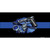 Thin Blue Line Badge Wholesale Novelty Sticker Decal