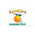 Florida State Background Wholesale Novelty Sticker Decal